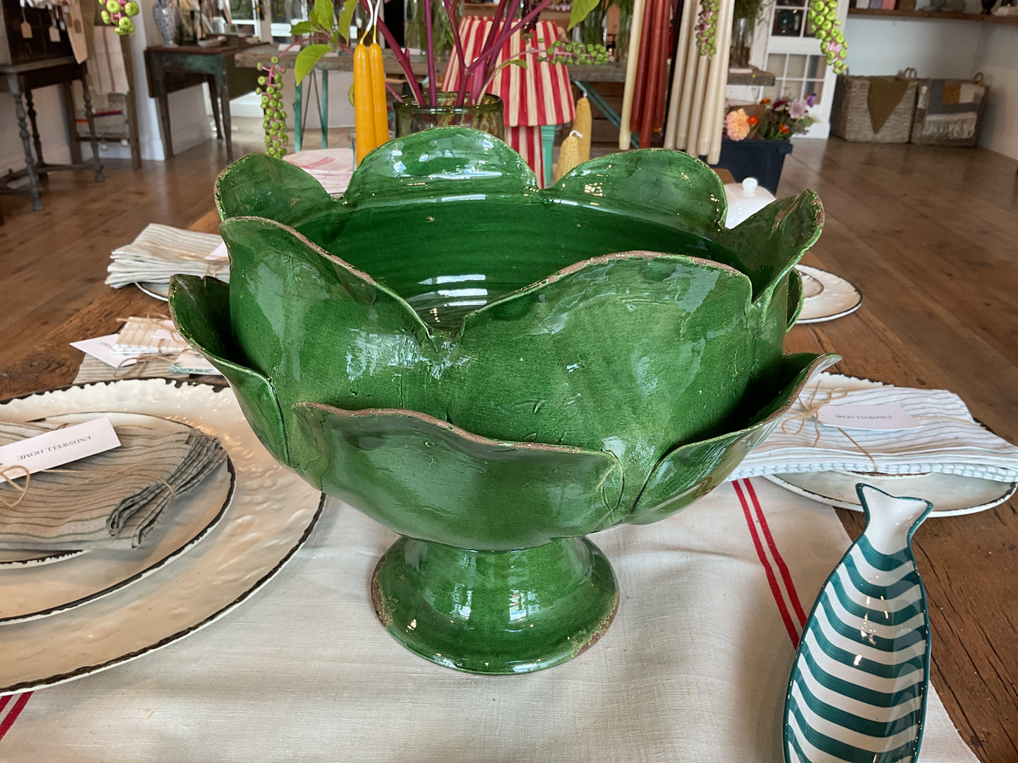 Petal Bowl Ceramic Vase