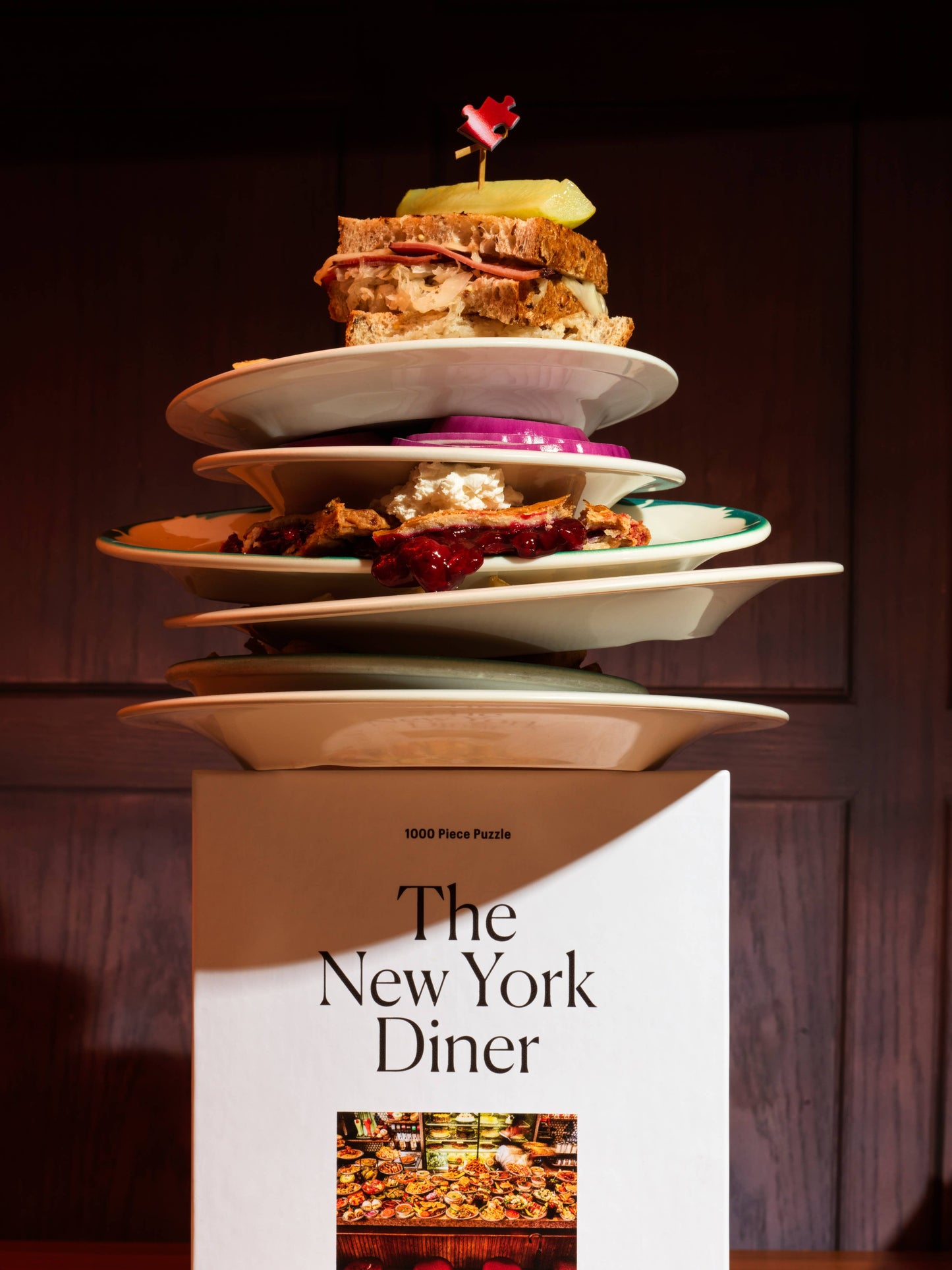 The New York Diner - 1000 Piece Puzzle