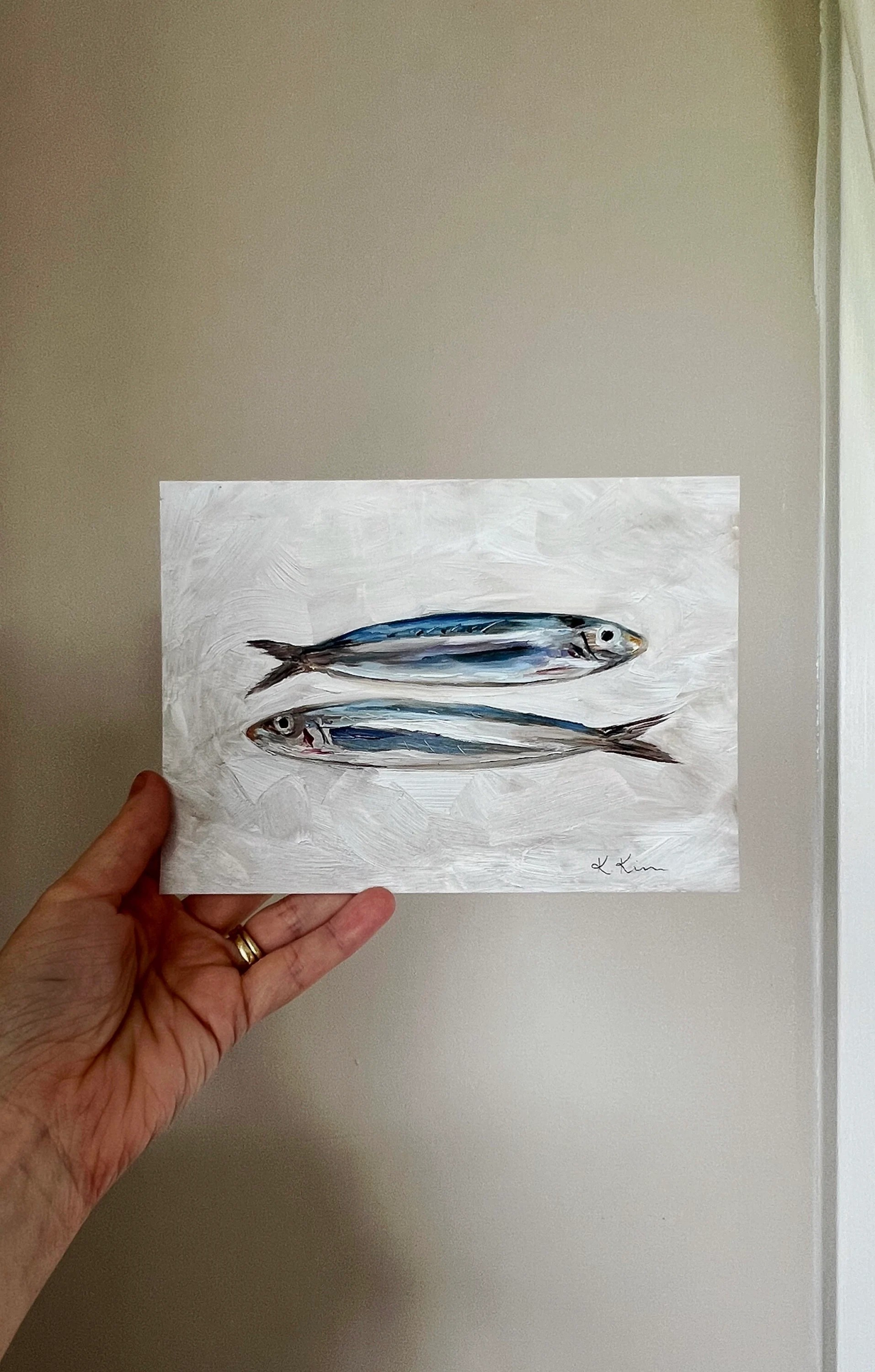 Sardines II - Framed Art Print