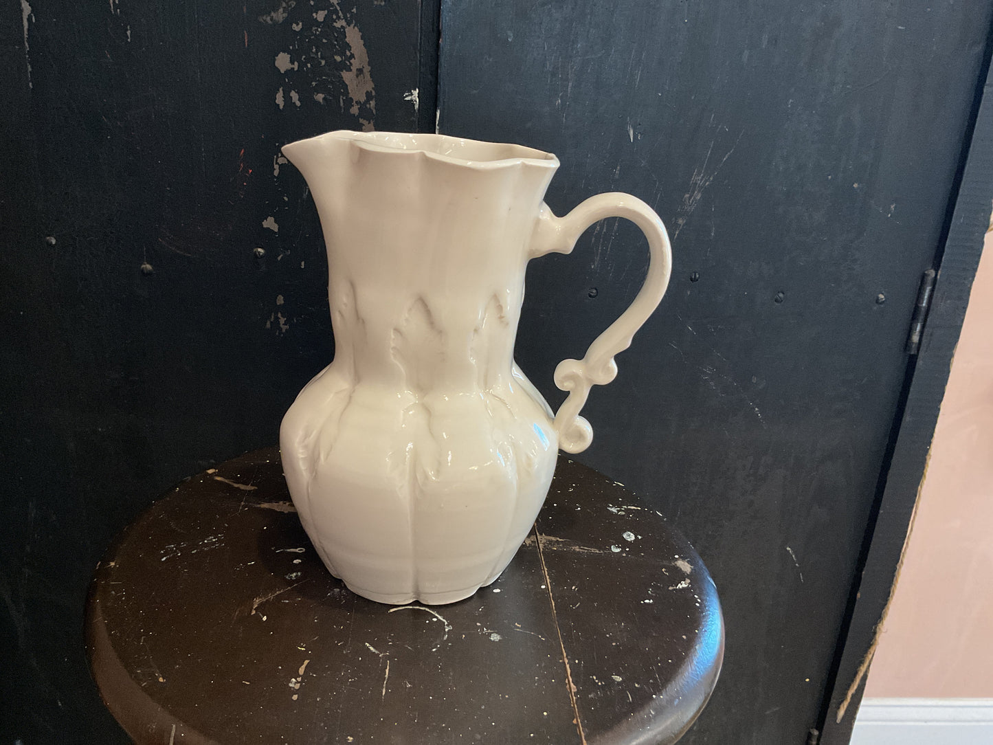 Acanthus Stamped Pitcher