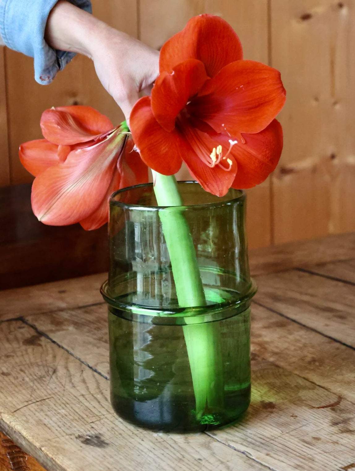 Vase Taka Vert Fumé