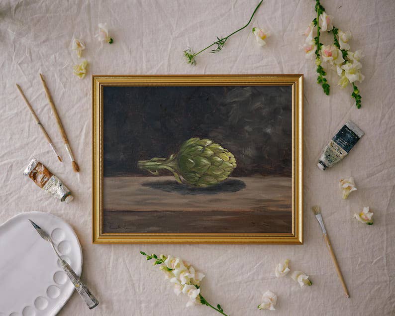 Artichoke - Framed Art Print