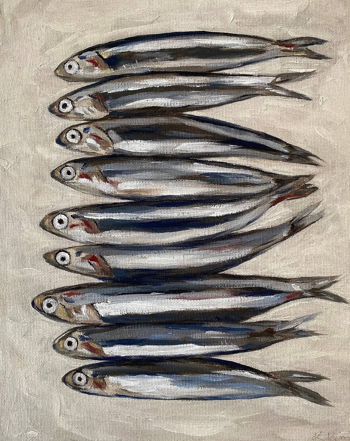 Sardines - Art Print