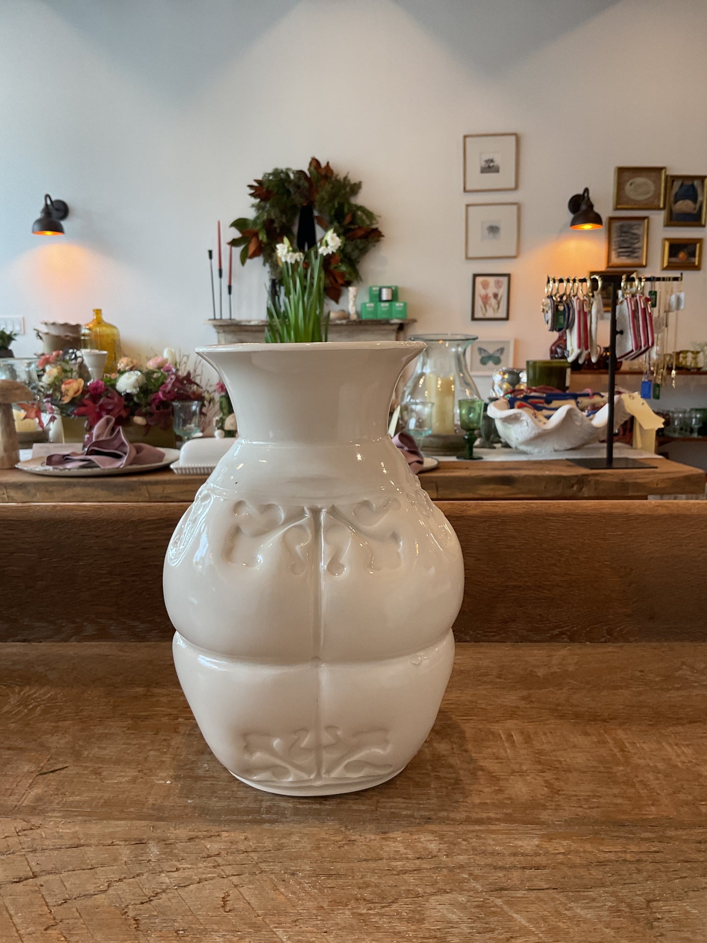 Sentiment Pottery Vase