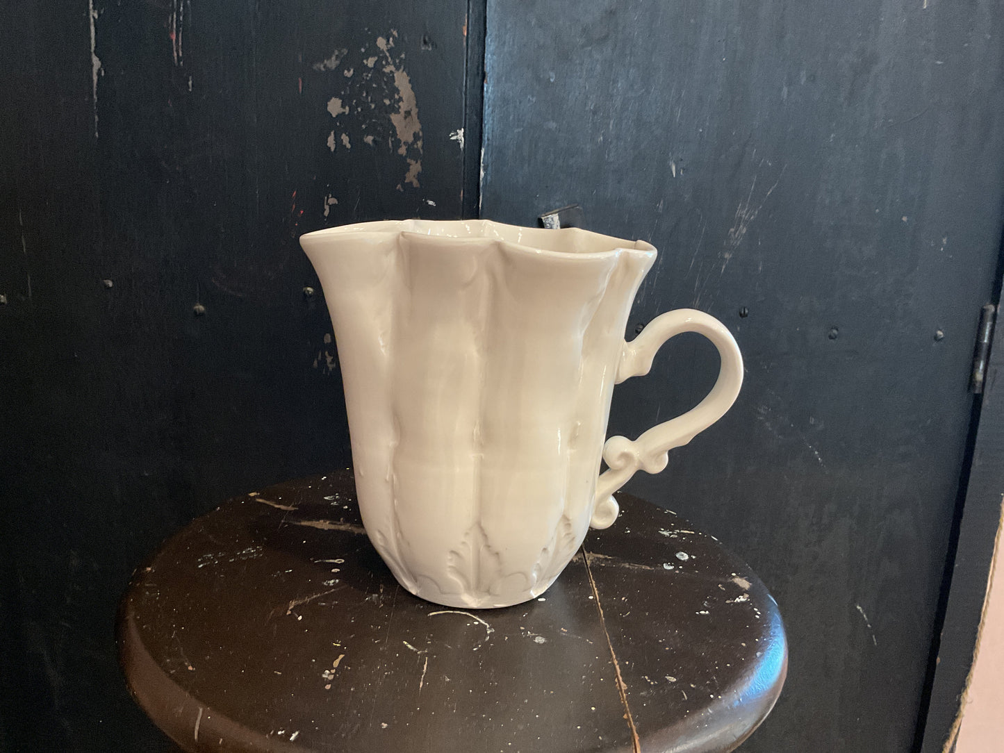 Acanthus Stamped Pitcher
