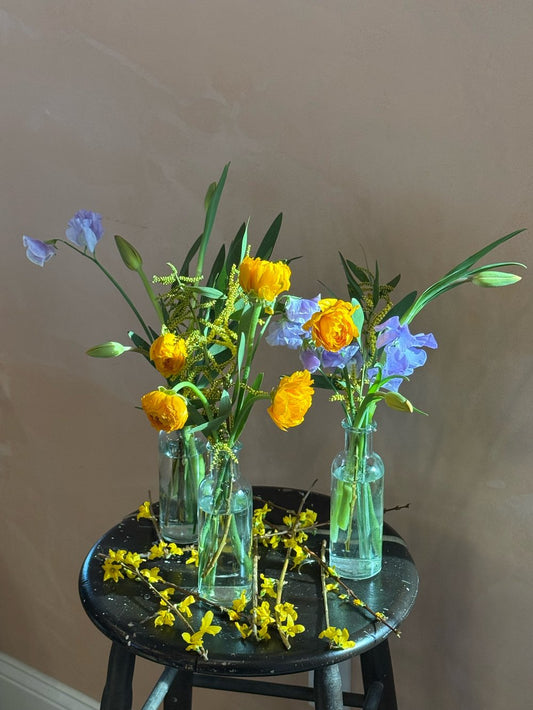 Bud Vase Trio