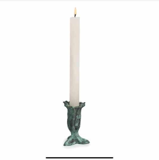 Bronze Campanula Candlestick