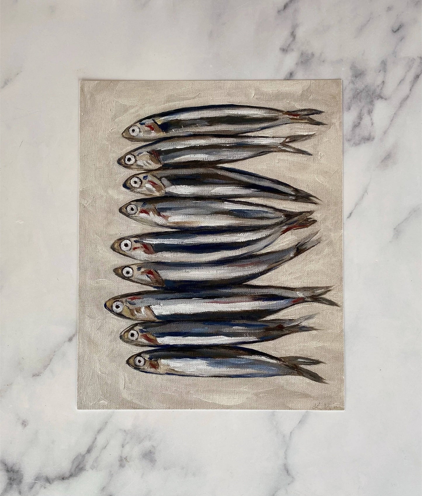Sardines - Art Print