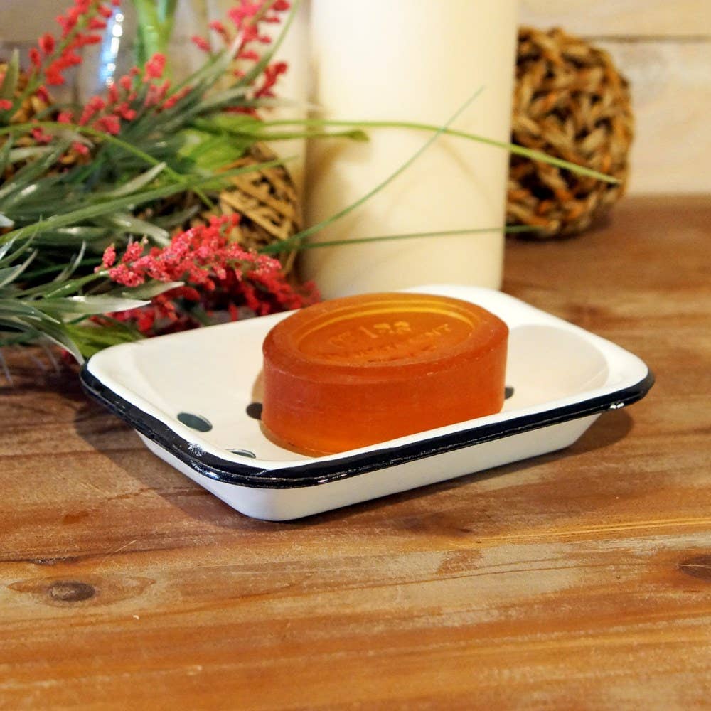 Enamel Soap Dish