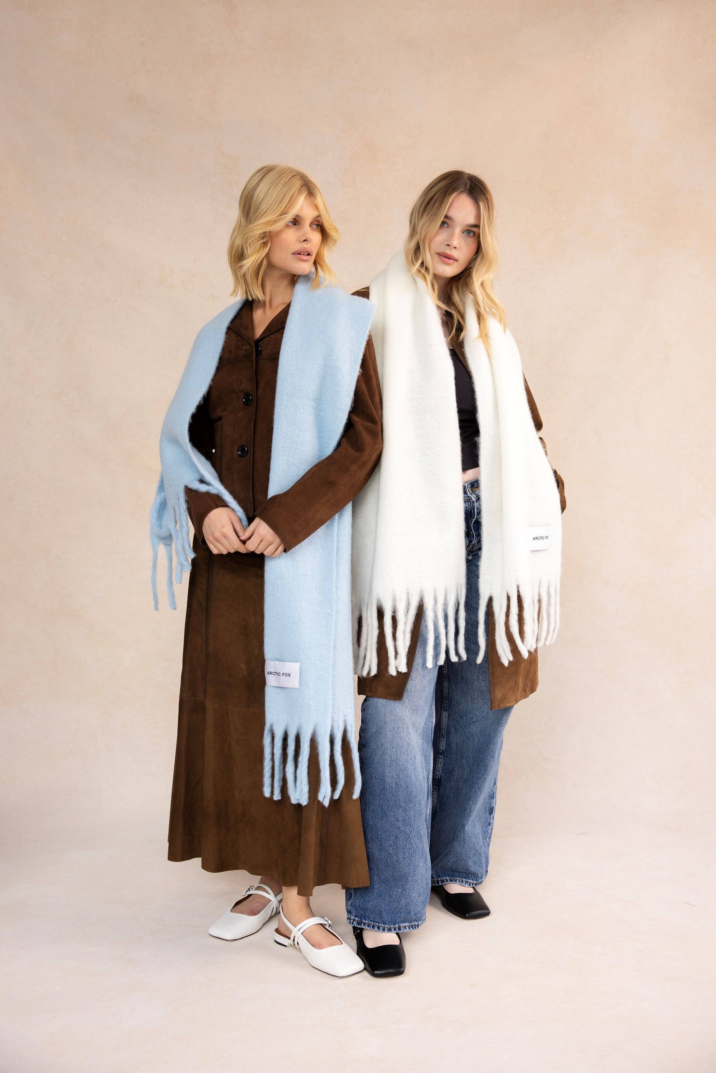 The Stockholm Scarf - 100% Recycled - Glacier Blue