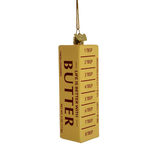 4.25"NOBLE GEMS BUTTER STICK ORNAMENT