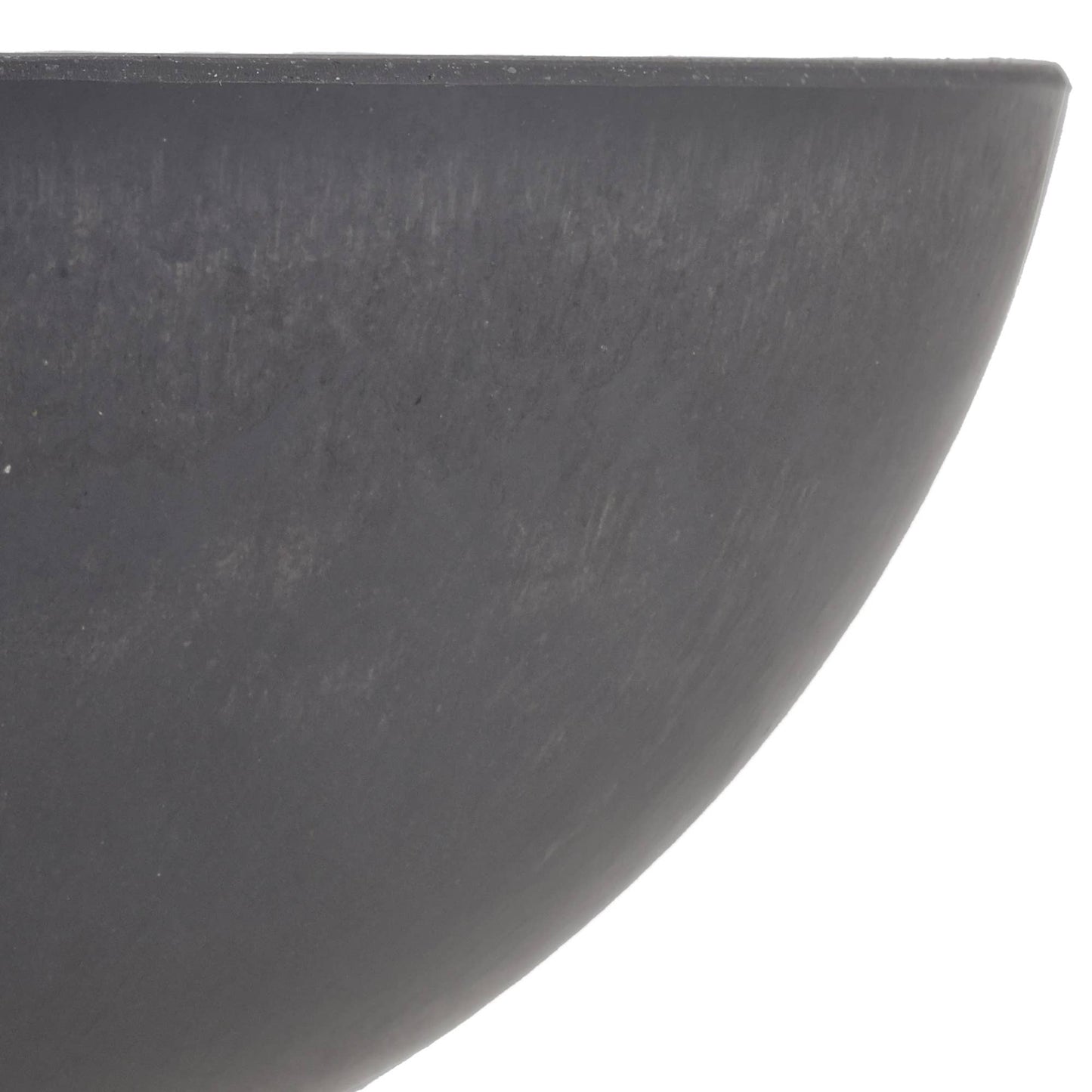 Close-up from the garden bowl in dark charcoal color from the PSW pot collection from Arcadia garden products