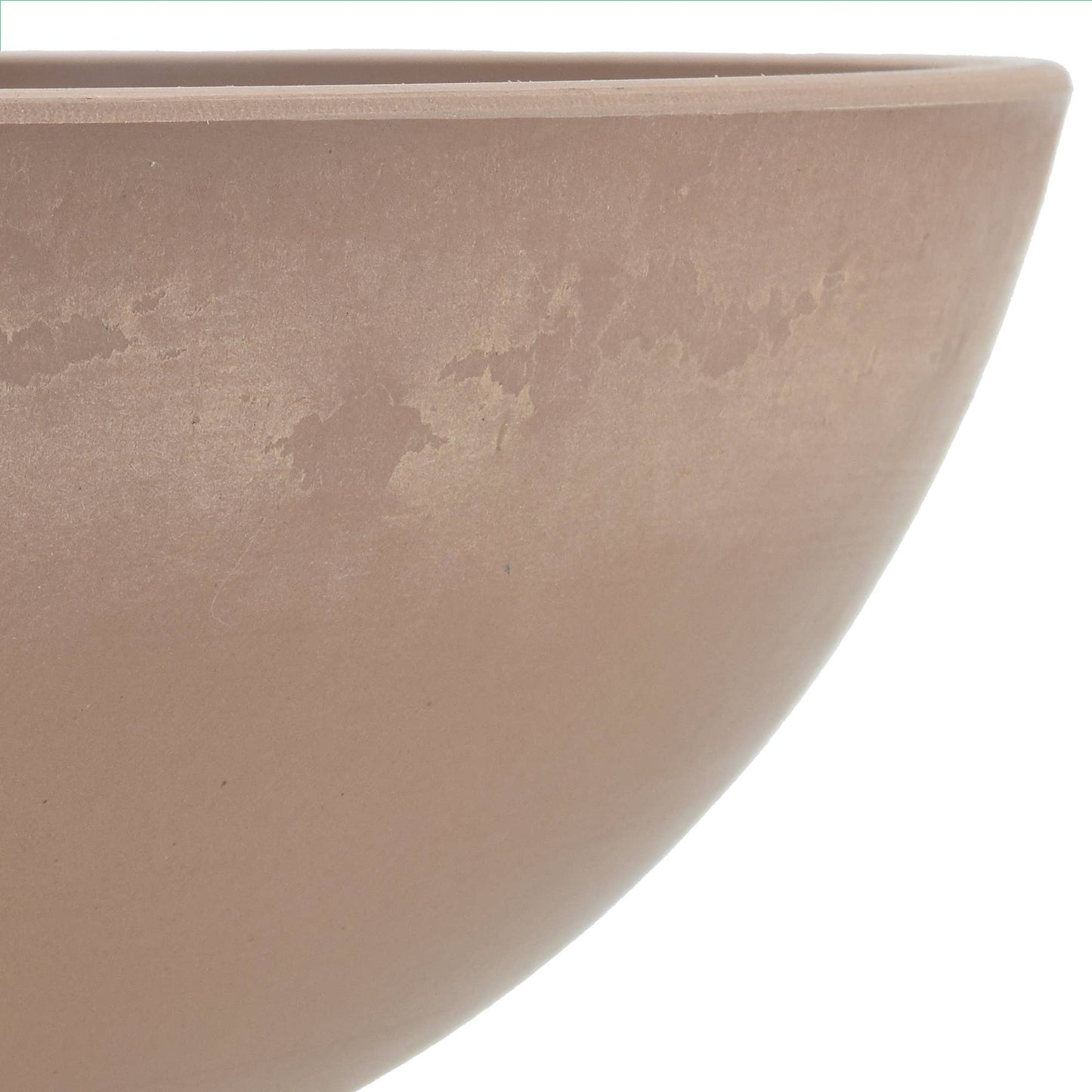 Close-up from the garden bowl in taupe color from the PSW pot collection from Arcadia garden products