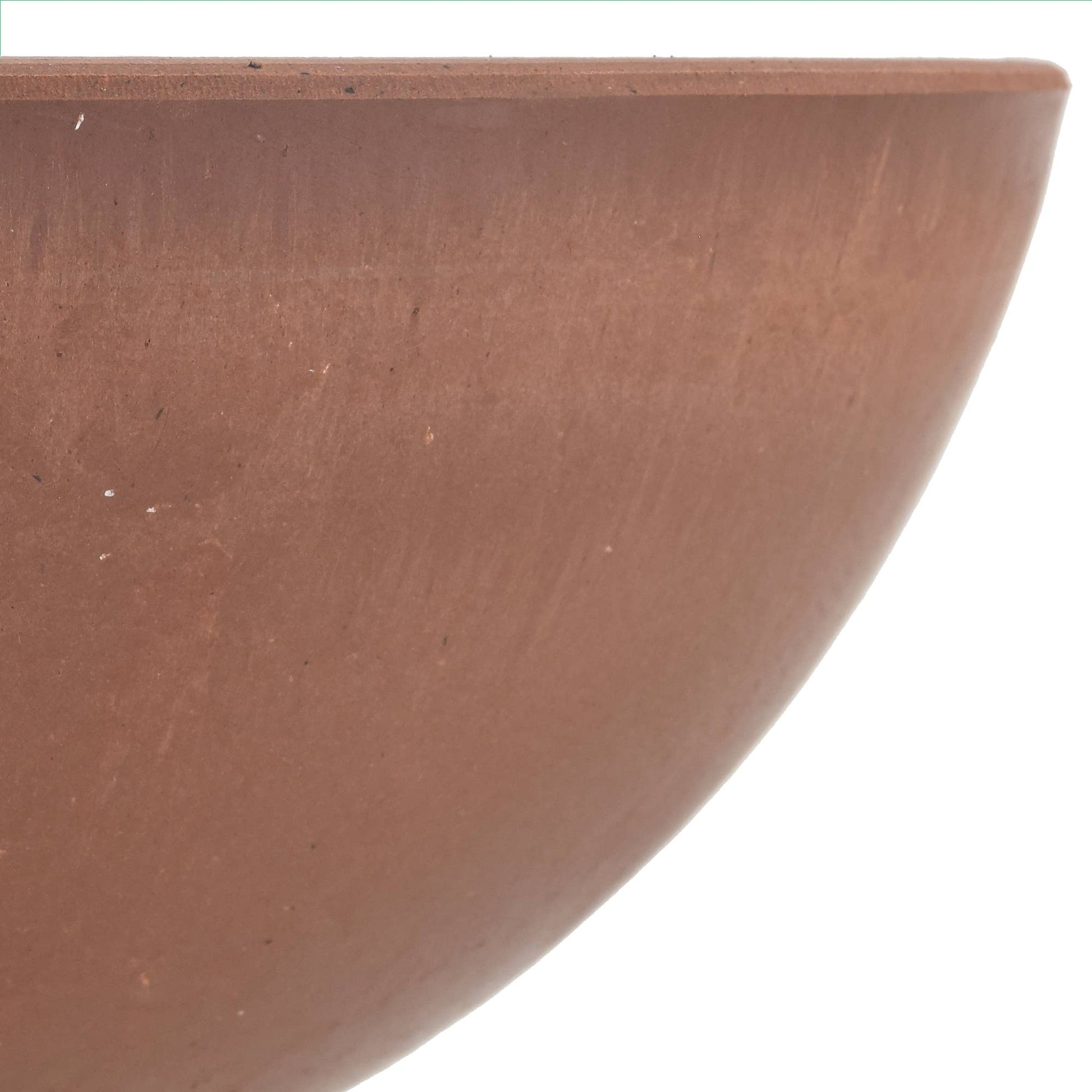 Close-up from the garden bowl in terra cotta color from the PSW pot collection from Arcadia garden products