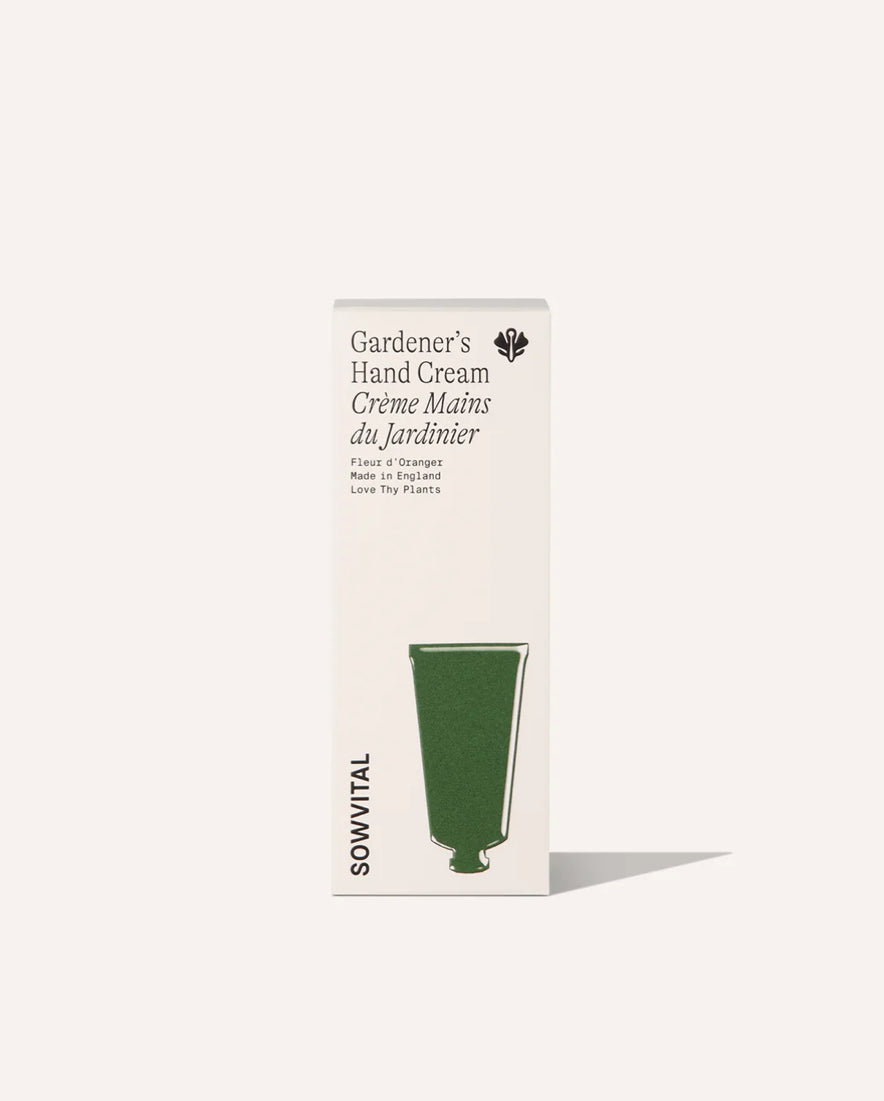 Sowvital Gardener's Hand Cream packaging on a white background