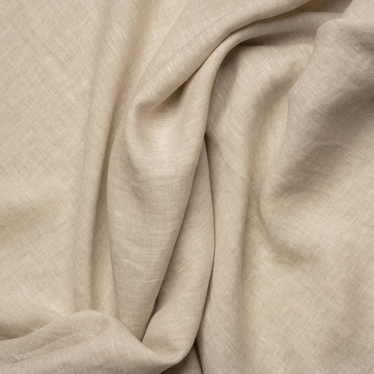 Linen table cloth in natural color by menique