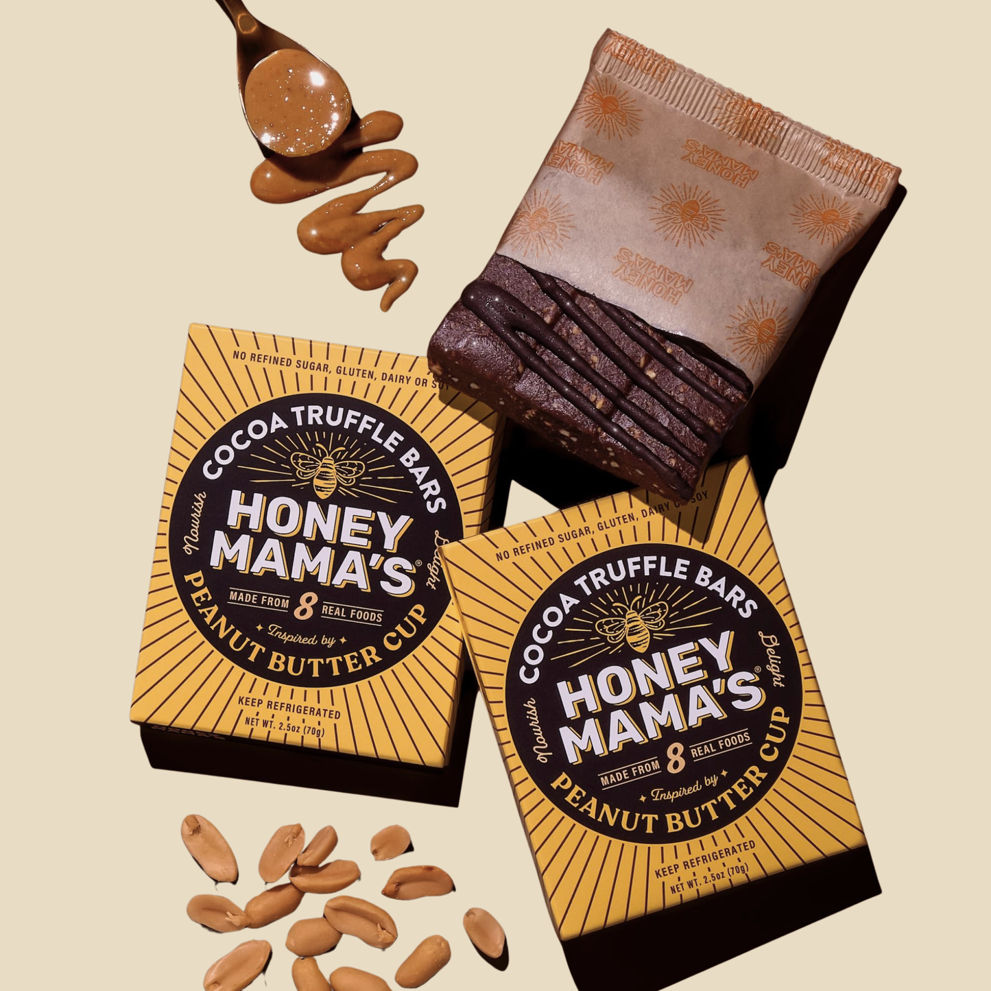 Peanut Butter Cup Cocoa Truffle Bar